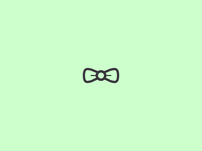 Logo Attempt 1 bow tie bowtie logo mark mikedidthis pierre responsive theme tumblr