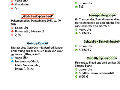 Kulturbeutel culture editorial icons