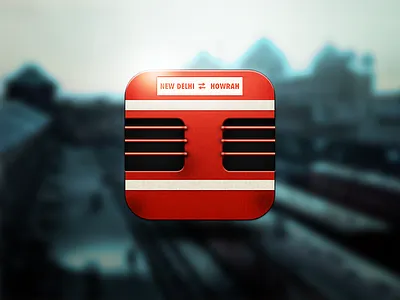 Interminus - App Icon app icon icon indian ios iphone plan pnr railways trains travel
