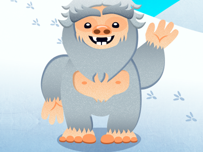 Yeti game holiday kids mobile game preschool winter yeti