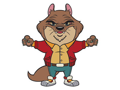 Character By AndyToonz andytoonz animal art cartoon character character design concept illustration illustrator vector