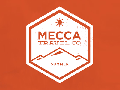 Mecca Travel Co - Summer badge mecca summer utah