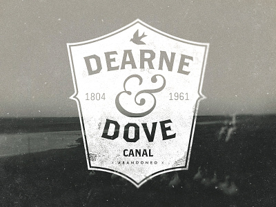 Dearne and Dove Canal baskeville brandon grotesque brothers canal dearne and dove playoff typography vintage