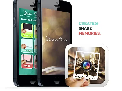 DearPhoto app dear photograph instagram pinterest social