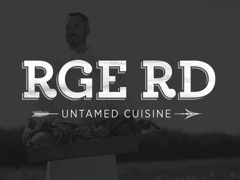 RGE RD logo typography wordmark