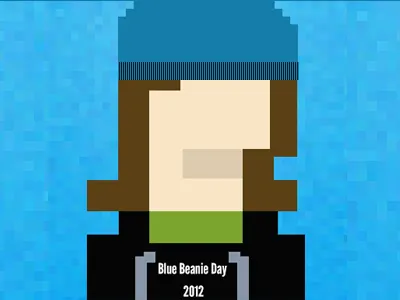 Blue Beanie Day
