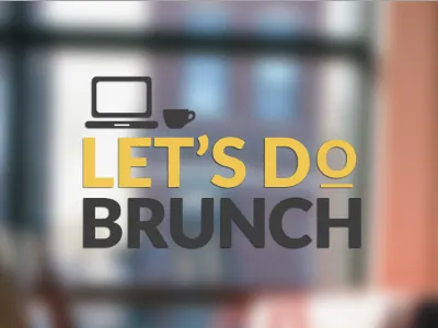 Let's Do Brunch brunch coffee laptop
