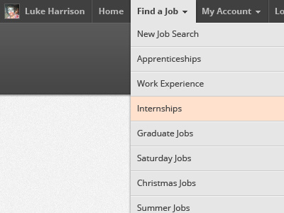 Navigation Design design drop down navigation redesign web web design