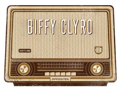 Mon The Biff 1 apparel band illustration retro texture vintage