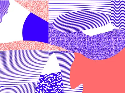 Abstract Sketch abstract lines music texture weird