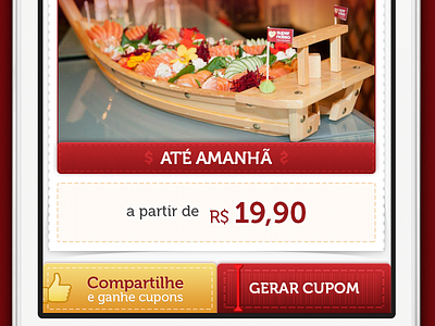 A coupon style barcode coupon coupons dashed like mobile mobile first responsive