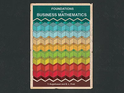 BM4 Book Cover blocks book book cover lego math print retro texture vector vintage