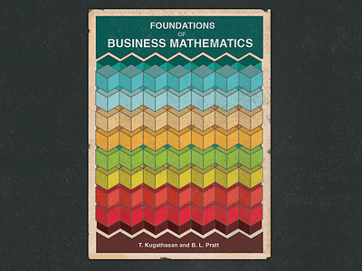 BM4 Book Cover blocks book book cover lego math print retro texture vector vintage