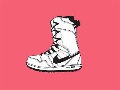 Snow Boot boot illustration kaiju nike snow