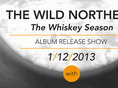 Wild Northern Crop music poster