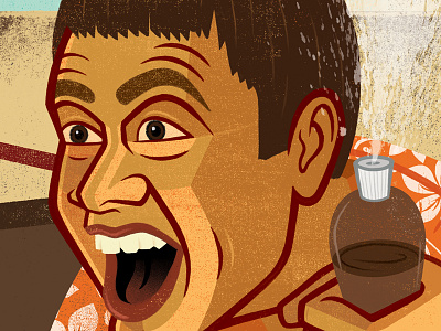 L. Christmas dumb illustration lloyd
