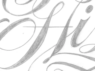 Hi hand lettering hi letterin script