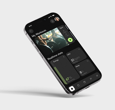 Fitness Tracker App UI app design fitness app fitness tracker sport app ui ui design