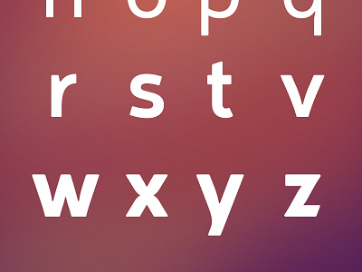Neris lowercase 2 font gradient sans serif typeface