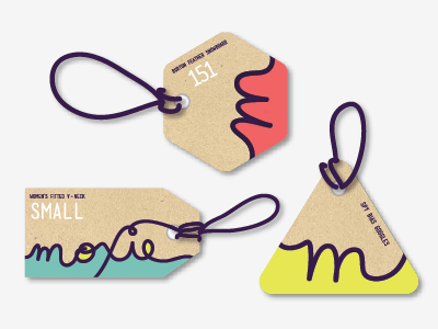 MOXIE Snow | Merchandise Tags