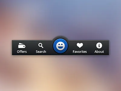 Happy Tab Bar happy ios iphone tab bar ui ux