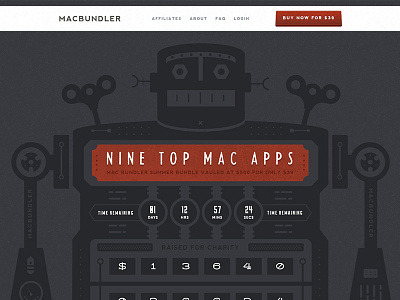 Macbundler illustration macbundler robot ui