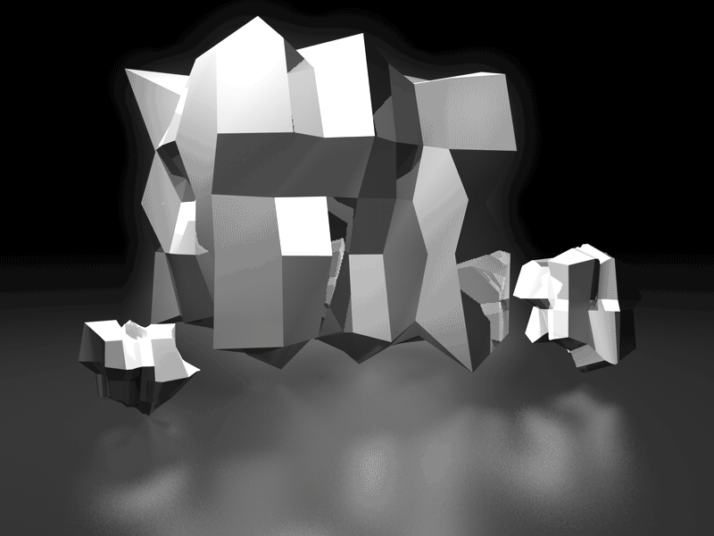 Cinema 4D Hello World 3d animation c4d gif