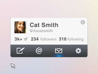 Twitter rebound twitter widget