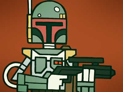 Boba Fett : WIP boba fett character illustration sketch star wars