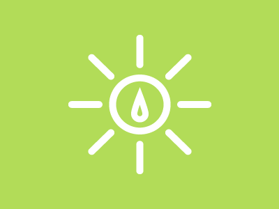 Renewable Energy Icon biologic earth energy green power renewable energy simple sun water white wind