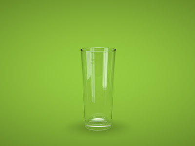 Glass 3d glass rendering