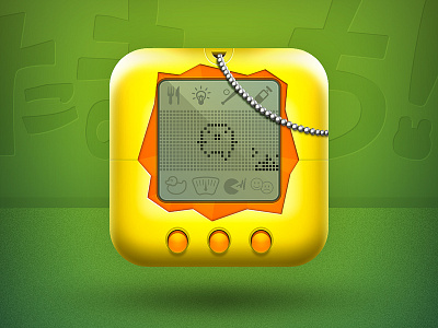 Tamagotchi Icon design icon ios ipad iphone tamagotchi