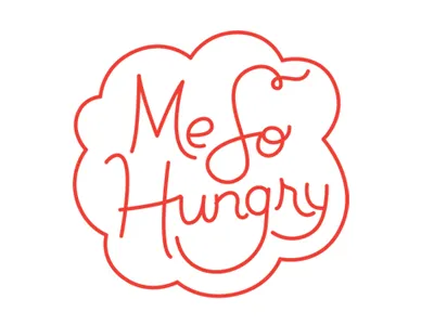 Me So Simplified lettering logo
