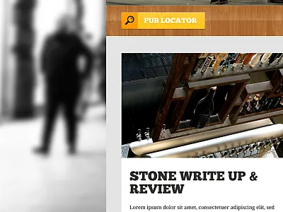 DRNKR.com Web Design & Development WIP bar beer design drink pub webdesign website