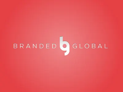 Branded Global concept clean logo modern sharp simple