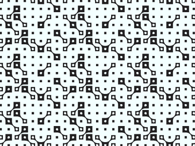 Square Dots Cell Split dots grid pattern