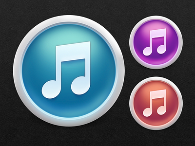 iTunes 11 Icon 11 apple colors dock icon itunes music soft