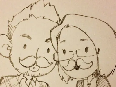 last mo gallery of mo illustration movember portrait sketches