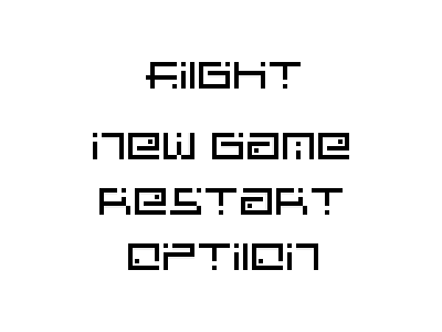 Font dot font game