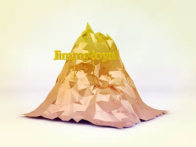 Gold Mountain c4d cinema