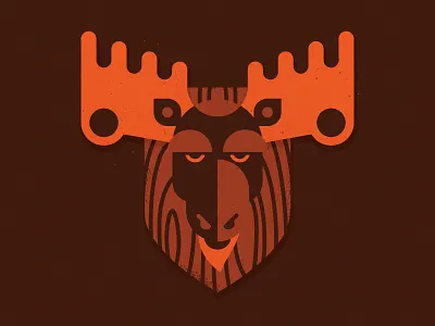 Jerk Moose atl atlanta design illustration jerk animal nebo poster