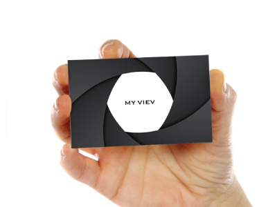 My view business card logos my view photographs
