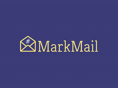 Markmail Logo branding identity logo logo design