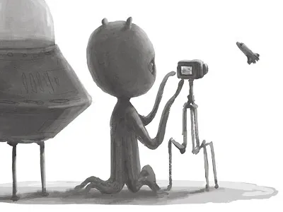 79 Hoax charles santoso daily random word doodles sketch