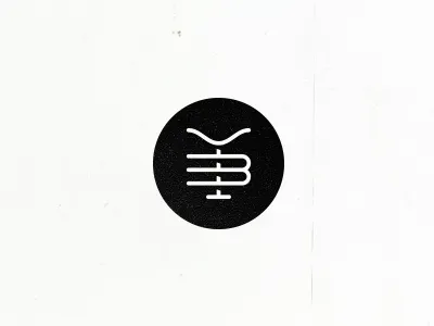 YB Monogram for Yassine Bentaieb application glyph brand brand identity designer icon initials logo logo design monogram portfolio quality logo solid yb