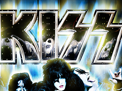 Kiss apparel design live nation merch photo rock n roll
