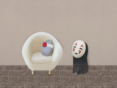 Sofa &Spirited Away away spirited