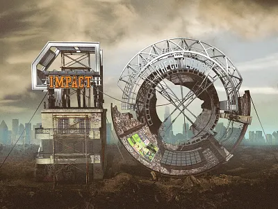 "10" 3d art cinema 4d digital illustration photoshop typography