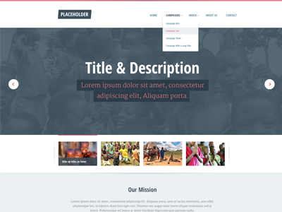 Universal NPO Template clients template welfare