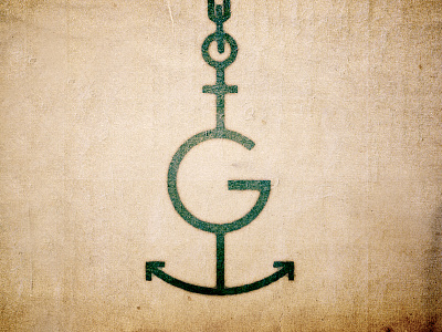 G Anchor anchor chain g illustration logo tattoo